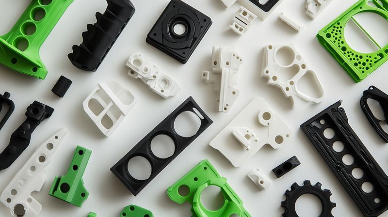 High quality custom plastic injection molded components with flawless finish